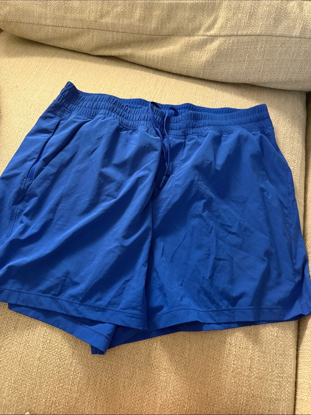 lululemon athletica Royal Blue Men's Athletic Shorts